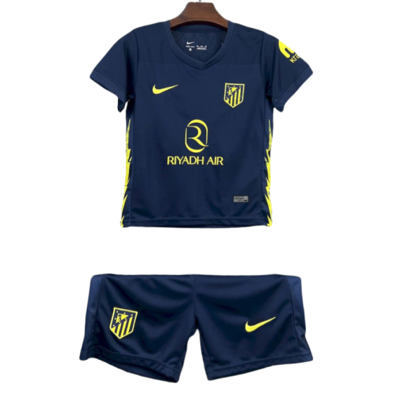 Atletico Madrid Away Kid Kit football jersey 25-26