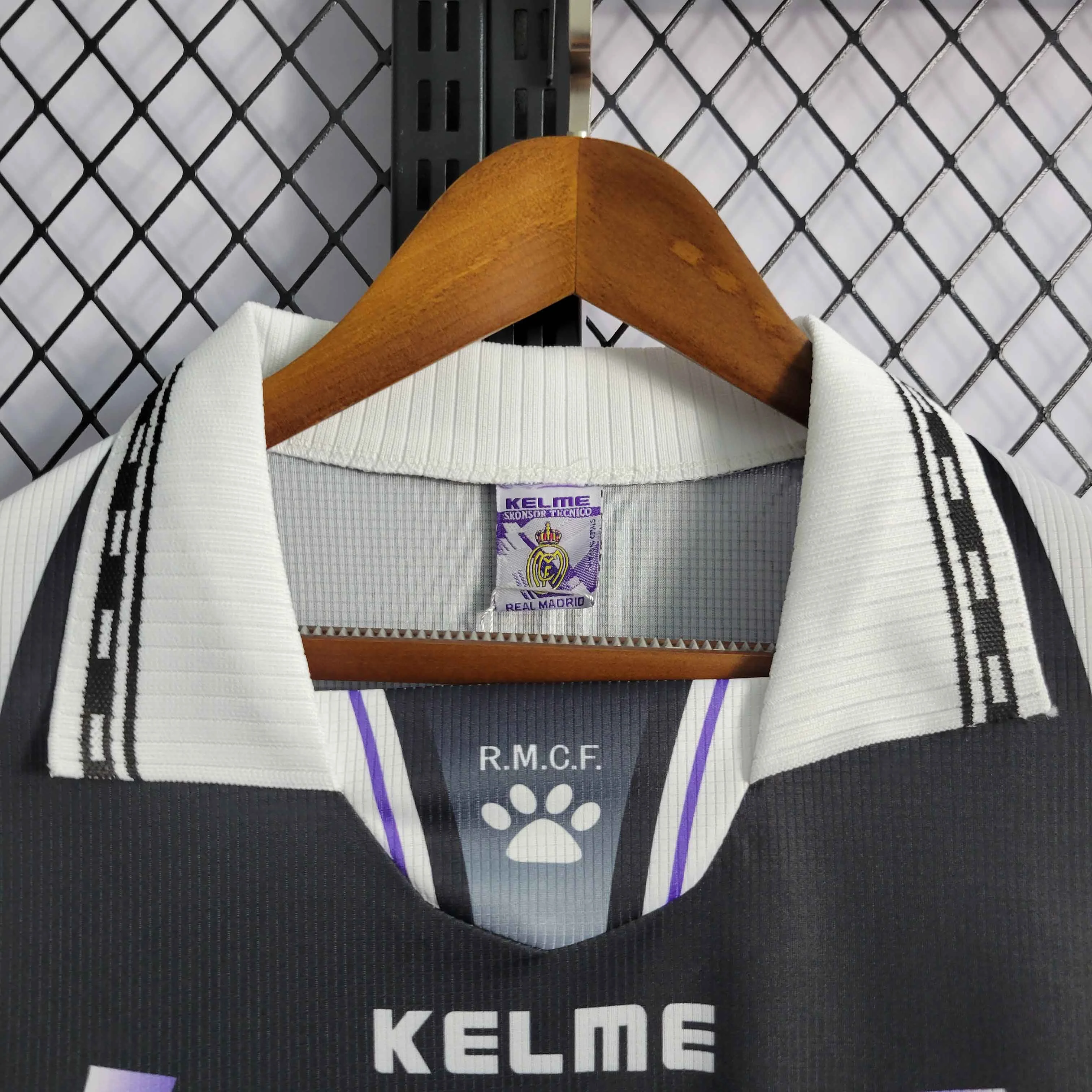 97-98 Real Madrid Retro Soccer Jersey
