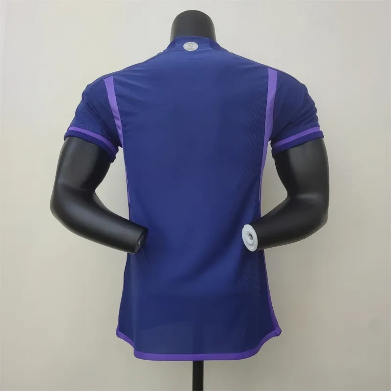 2022 Argentina World Cup Champion Edition 3 stars Away Jersey Player Version