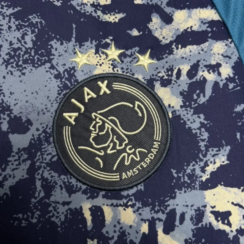 24-25 Ajax Away Soccer Jersey Fan Version