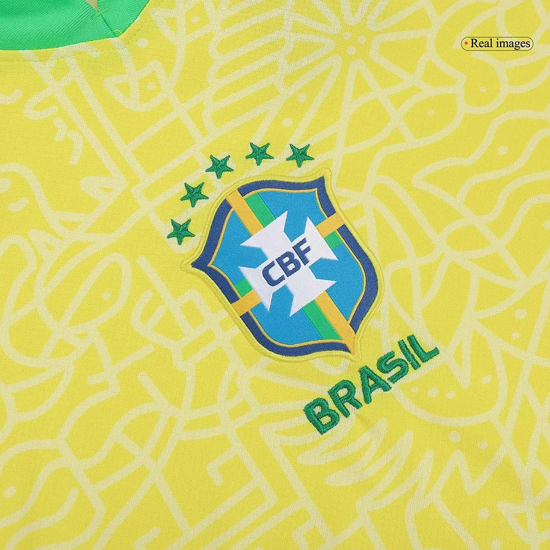 Brazil Home Jersey RODRYGO #10 VINI JR. #7 Copa America 2024