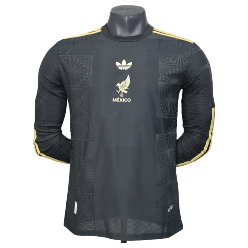 Mexico Shirt Soccer Third Jersey Long Sleeve Player Version 2025