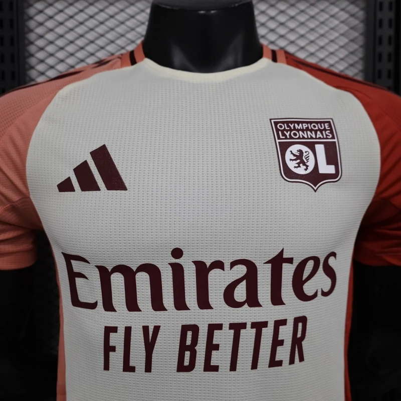 2024/2025 Player Version Lyon Third Away Football Shirt