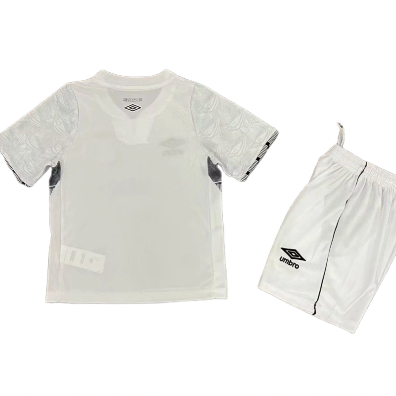Santos home football jersey for Kids 2024-25 season