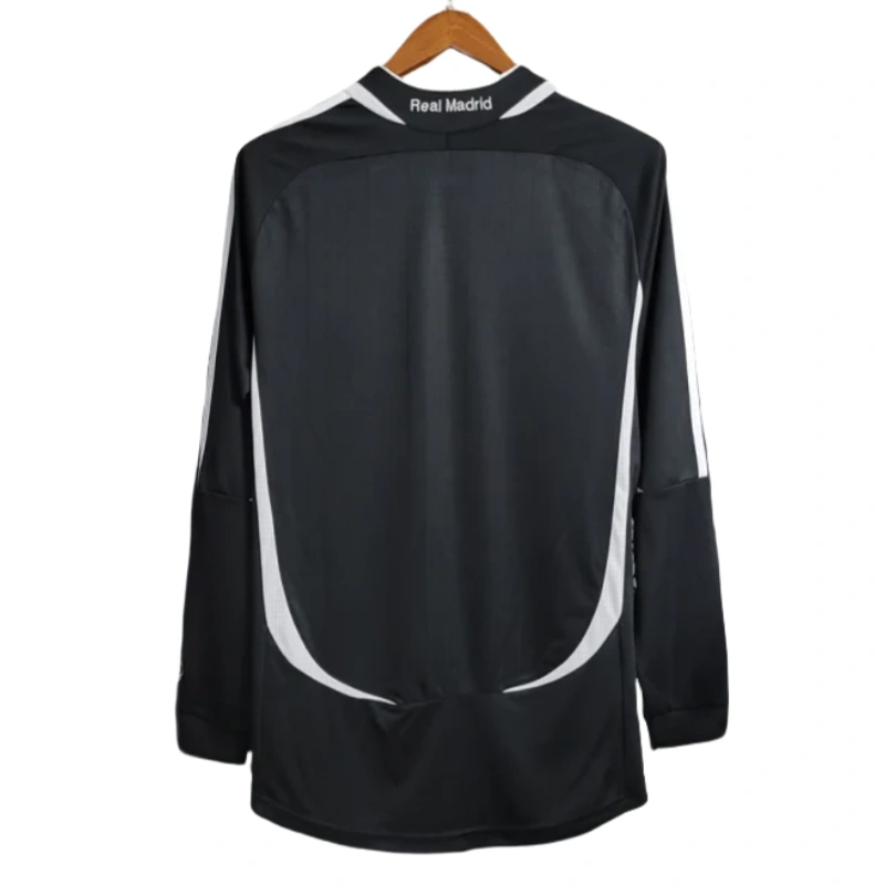 06-07 Real Madrid Away Retro Jersey Long Sleeve