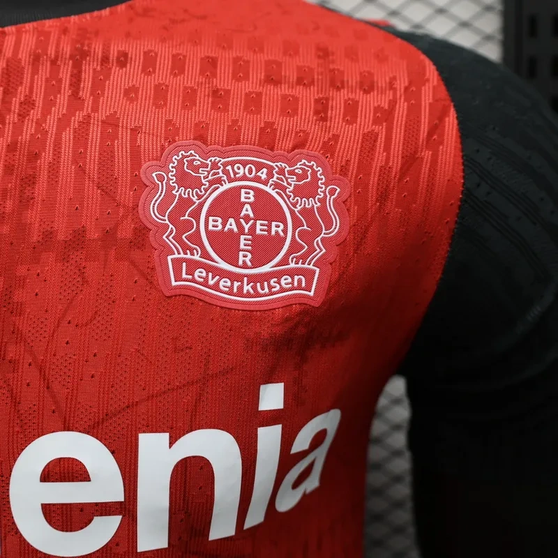24-25 Bayer 04 Leverkusen Home Soccer Jersey Player Version