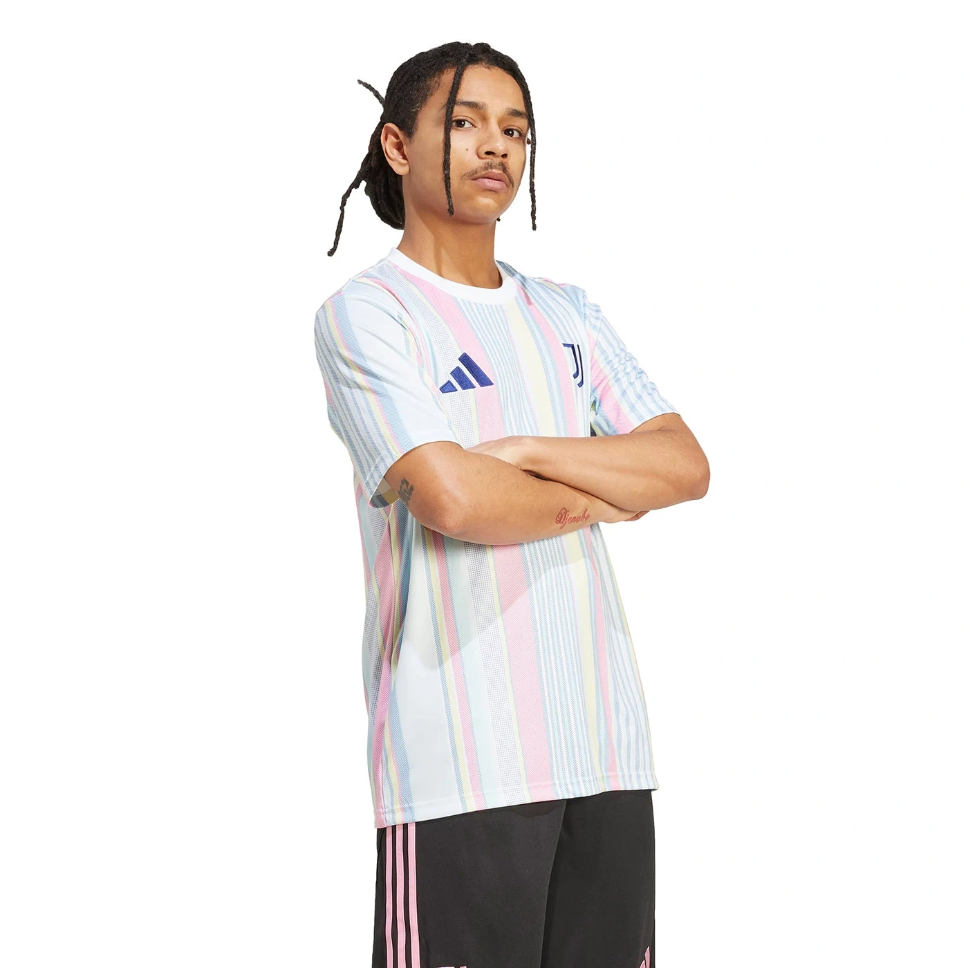 Juventus Youth Pre Match Training Jersey 25/26