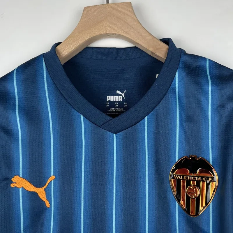 Kids Valencia 2023/24 Away Kit Jersey+Shorts