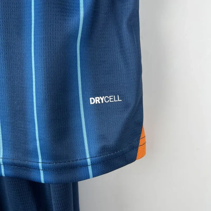 Kids Valencia 2023/24 Away Kit Jersey+Shorts