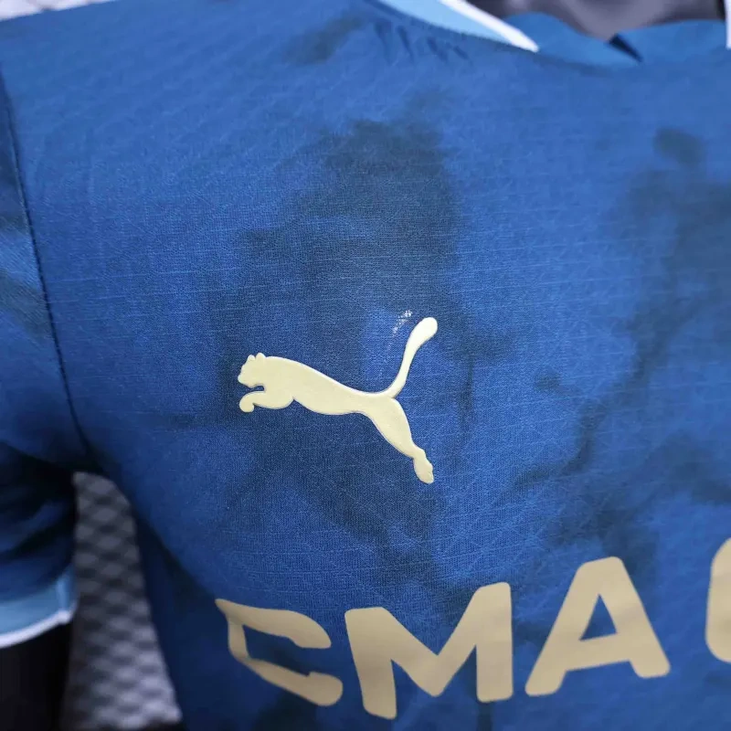 24-25 Marseilles Away Soccer Jersey Player Version