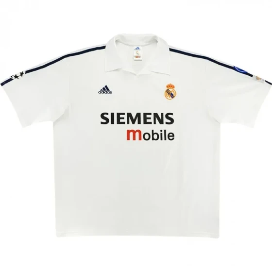 2002/03 Real Madrid Retro Soccer Jersey Home