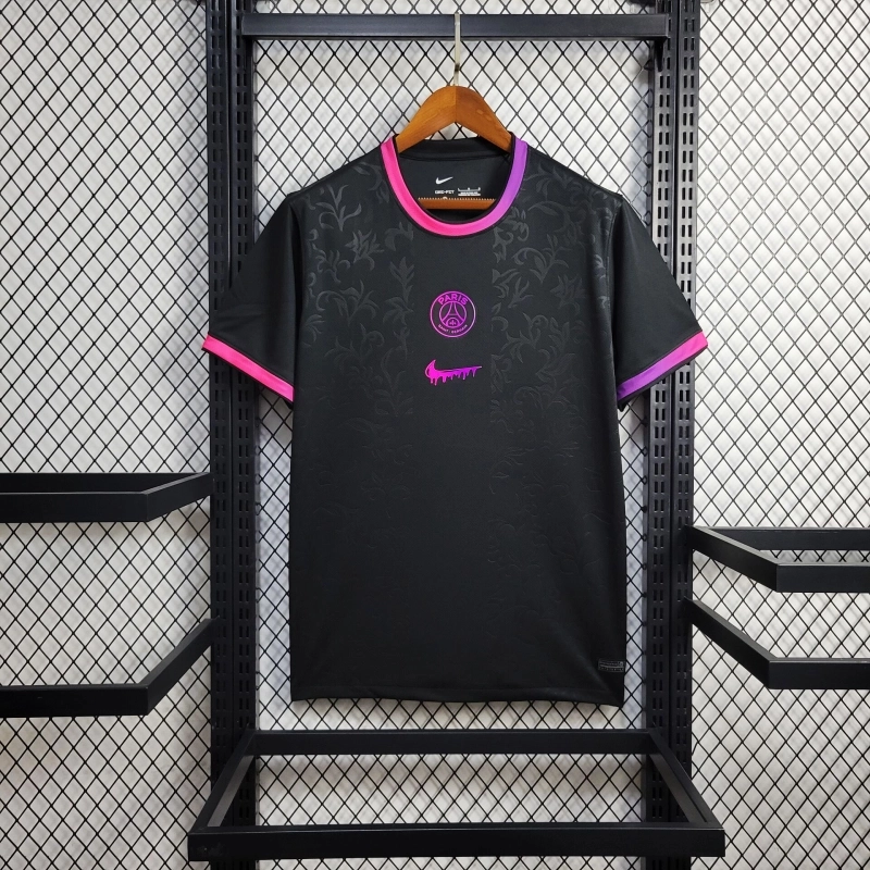 24-25 PSG Black Special Edition Soccer Jersey