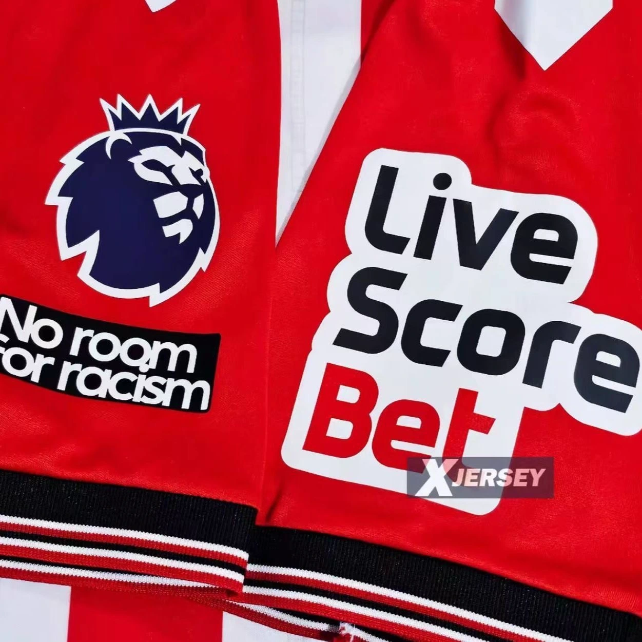 2025-26 Sunderland AFC Home Football jersey Player version