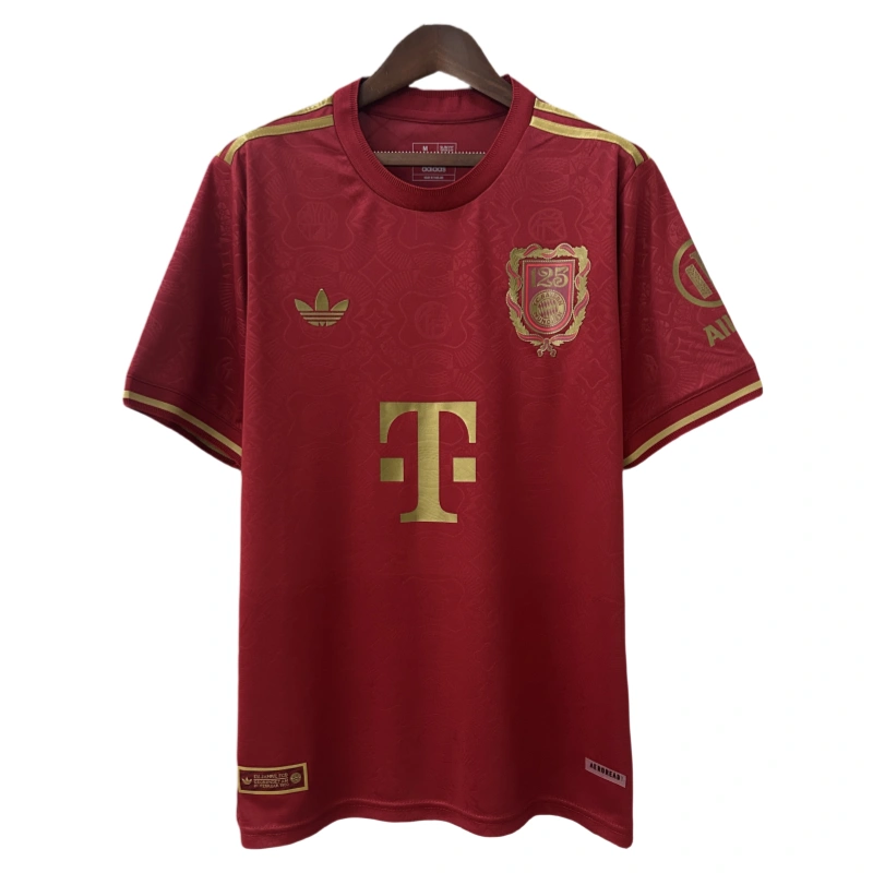 MüLLER #25 Bayern Munich Soccer Jersey Shirt 2024/25 125th Anniversary