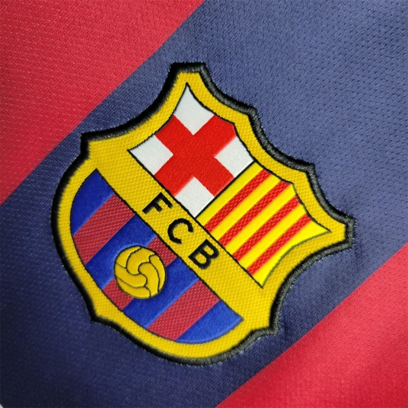 14-15 Barcelona Messi #10 Neymar Jr #11 Retro Jersey Home