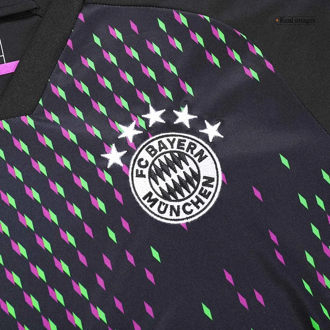 23-24 Bayern Munich Away Whole Kit （Jersey+Shorts+Socks）