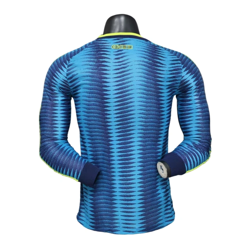 2026 World cup Colombian Away Long Sleeved Football jersey Player edition